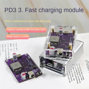 B03B-PD3.1 140W 보조베터리 DIY 모듈 2S/3S/4S/5S/6S 전환 가능 IP2366 양방향 부스트 리튬 배터리 고속 충전 모듈