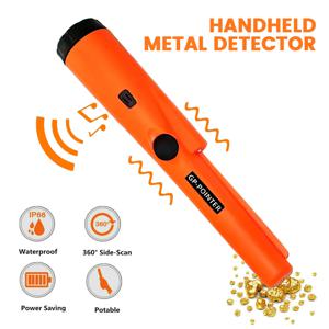 보물 찾기 휴대용 금속 탐지기 Pinponter 포인터 프로브 금 탐지기 방수 조절 감도