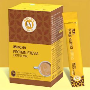 [무료배송] 모카 단백질 스테비아 커피믹스 30T [원산지:국산(대전광역시 대덕구)]