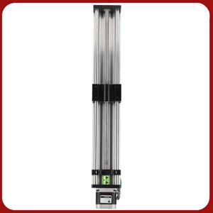 Nema23 57 스테퍼 모터 선형 모션 Nema23 스테퍼 모터 모션 시스템을 갖춘 400mm 유효 이동 레일 슬라이딩 테이블