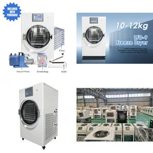 10-12kg 가정용 야채 동결건조기 (진공 동결건조 기능 포함)