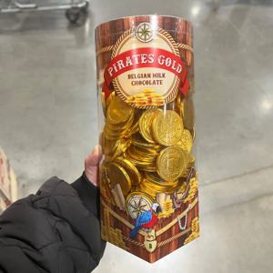 [코스트코] 파이어리츠 해적 황금 동전 벨지안 밀크초콜릿 1250g / 금화