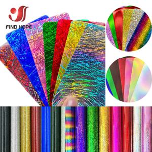 도매 PVC/PET HTV 비닐 시트 30x50cm 37가지 색상 열전사 필름 DIY 의류용 빠른 벗겨내기 맞춤 로고 전사 (신상품)