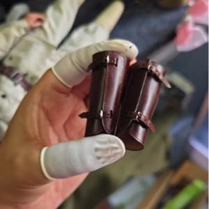 12인치 피규어용 1/6 스케일 군인 가죽 레깅스 모델