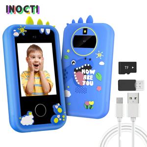 어린이 전화 교육용 장난감 뮤지컬 장난감 유니콘 아기 모빌 셀카 카메라 실리콘 커버 포함 아기 생일 선물용 장난감