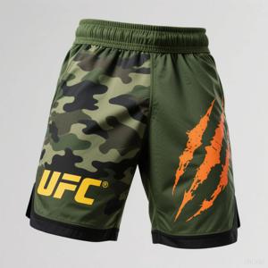 25/26 신상 핫 UFC 복싱 훈련 반바지 남녀공용 루즈핏 통기성 빠른 건조 편안한 스포츠 반바지