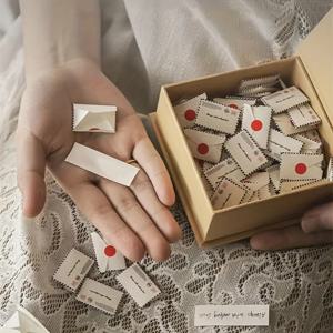 친구, 친척, 부모님 등에게 선물하기에 적합한 DIY 미니 봉투 세트, 졸업 선물, 개학 선물, 발렌타인데이 선물, 기념일 선물, 어머니날 선물