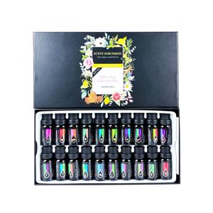 20개 순수 라벤더 유칼립투스 아로마 에센셜 오일 세트 향수 프래그런스 오일 디퓨저 마사지 에센셜 오일 선물 세트 크리스마스