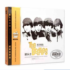 비틀즈 클래식 록 앨범 3CD 바이닐 스타일 사운드 자동차 및 가정용 음악 컬렉션