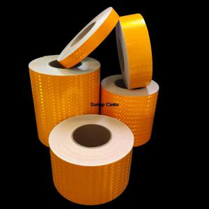 2.5cm/5cm/10cm/20cm*5M 오렌지-옐로우 반사 자동차 스티커 방수 자체 접착 반사경 모터사이클용 경고 스트립