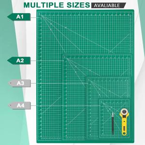 A2 A3 A4 A5 PVC 커팅 매트 양면 자가 치유 보드 패치워크 도구 DIY 수공예 아티스트 커팅 나이프 라켓 키트