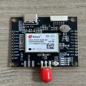 ZED-F20P-50B-00 우수한 보드, 직렬 I2C 및 SPI 작동, ESP32를 통해 I2C 및 SPI 제어, ZED-F20P-00B-00, ZED-F20P GNSS 개발