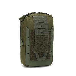 새로운 다기능 휴대폰 파우치 야외 스포츠 허리 가방 전술 위장 휴대폰 파우치 군용 팬 걸이형 가방