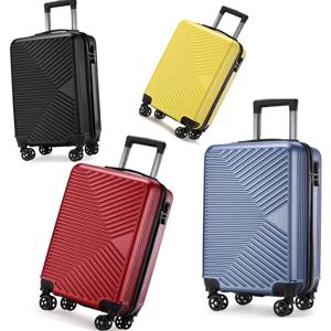 2026년형 신제품 확장형 이중층 방폭 지퍼 비밀번호 보호 여성용 여행 가방은 튼튼한 롤링 러기지입니다.