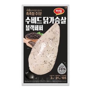 하림 수비드 닭가슴살 블랙페퍼 100g