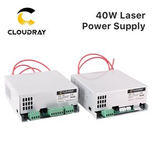 Cloudray 40W CO2 레이저 전원 공급 장치 M40 115V 230V CO2 레이저 조각 절단기 35-50W