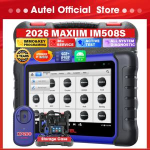 Autel 모든 차량용 올인원 프로그래머, MaxiIM IM508S XP400 PRO OBD2 자동차 스캐너, IMMO 키 프로그래밍 진단 도구