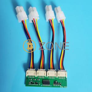 Bitmain S21 T21 S21PRO 12V 4-in-1 정사각형 4Pin 팬 시뮬레이터 에뮬레이터 Antminer S21 T21 S21pro 팬 스푸퍼 Dummer 전용