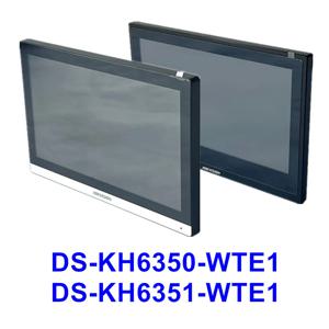 Hikvision IP 비디오 인터콤 실내 스테이션 무선 POE DS-KH6350-WTE1 DS-KH6351-WTE1, 7 인치 와이파이 모니터 화면