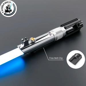 TXQSABER Anakin SE Lightsaber Proffie 2.2 보드 LED 스트립 블레이드가있는 부드러운 스윙 금속 핸들 SD 카드 Skywalker Cosplay Toys