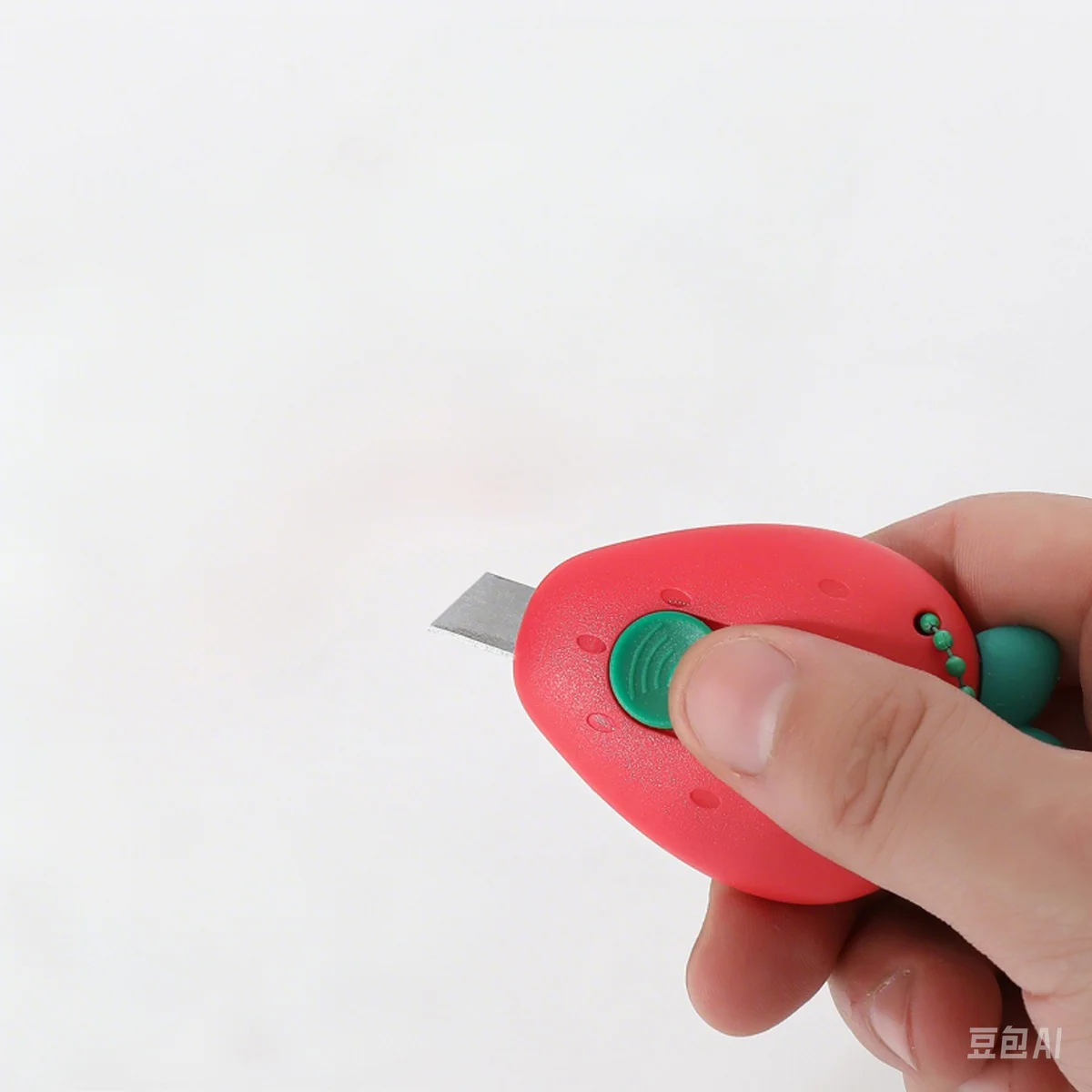 귀여운 휴대용 미니 아보카도 딸기 과일 아트 유틸리티 나이프 익스프레스 박스 나이프 종이 커터 포장 도구 Office 편지지