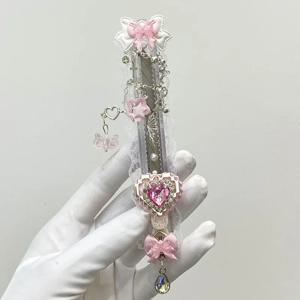 귀여운 편지 오프너 칼 레트로 일본어 핑크 컬러 하트 스타일 보우 스타트 박스 커터 달콤한 편지지 스크랩북 유틸리티 나이프