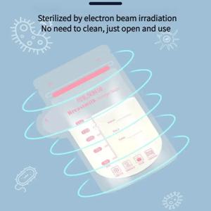 30pcs/10pcs 모유 저장 150ml/100ml/200/ml/250ml 모유 저장 가방 BPA 무료 안티 브레이크 우유 냉동고 가방