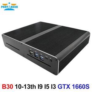 파트커 미니 게이밍 PC 코어 i7 11850H i5 13600H RTX 1660 GTX 1660 DDR4 NVMe HD DP WiFi6 게이머 데스크탑 컴퓨터