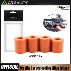 Creality 4PCS 실리콘 베드 수평 조절 기둥 – 안정적인 핫베드를 위한 고체 스페이서, Ender‑3/3 Pro/3 V2/3S 및 CR‑10/10S/V2 호환