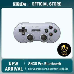 8Bitdo SN30 Pro 블루투스 게임패드 (닌텐도 스위치 2용) 무선 게임 컨트롤러 조이스틱 (NS, MacOS, 안드로이드, 스팀, 라즈베리 파이 호환)