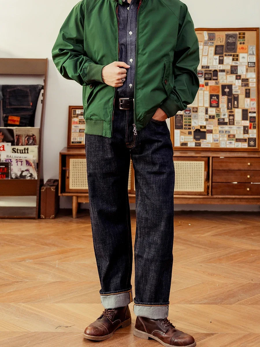 레드 토네이도 14온스 셀비지 데님 청바지 루즈핏 스트레이트 레그 팬츠 아메카지 DN-0006