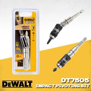 DEWALT DT7505-QZ 조정 가능한 피벗 팁 마그네틱 드릴 비트 홀더 도구 액세서리 피벗 비트 단일 블리스터 홀더 DT7505