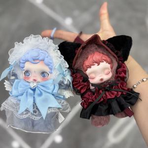 Skullpanda V1/V2 L'Impressionnisme 시리즈 의류 용 10cm 미니 인형 옷 귀여운 공주 드레스 인형 복장 액세서리 선물