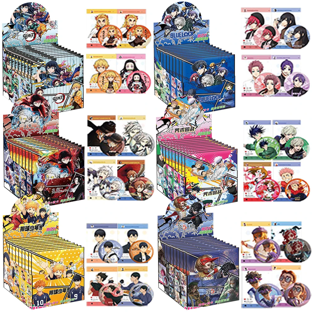 클래식 인기 애니메이션 어린이 컬렉션 배지 팬들이 좋아하는 캐릭터 투명 공예 카드 선물 정교한 원형 브로치 장난감