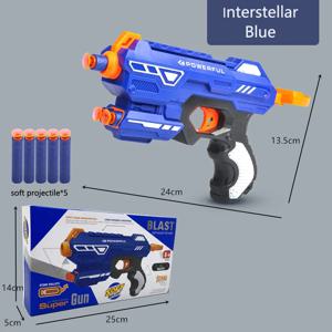 어린이용 수동 소프트 총알 장난감 총 키트, 네르프 다트 장난감 권총, 장거리 다트 블래스터, 어린이 장난감, 크리스마스 선물