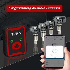 프로그래밍 가능한 TPMS 센서 2 in 1 433MHz+315MHz 휴대폰 타이어 압력 모니터 시스템으로 프로그래밍 지원
