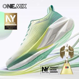 남성용 ONEMIX 운동화 초경량 야외 운동 훈련 조깅 운동화 미끄럼 방지 내마모성 운동화