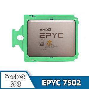 AMD EPYC 7502 CPU 7nm 32코어 64스레드 2.5GHz 128MB 180W 소켓 SP3 H11SSL-i 메인보드 서버용 7502 CPU