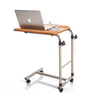 이동식 작업대 바퀴 달린 컴퓨터 책상 리프트 접이식 침대 옆 테이블 간호 홈 케어 거실 학교 편안한 침대 테이블