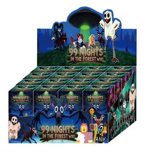 2025년 신제품 99 Nights In The Forest 몬스터 블라인드 박스 사슴 캐릭터 밀루 사슴 봉제 인형 게임 주변기기 할로윈 장난감 선물