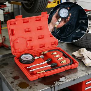 압력 게이지 가솔린 엔진 압축 테스터 자동차 정비소 도구 기계 검사 차고 도구 차량 검증