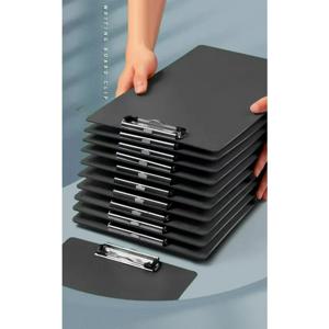 플라스틱 뒷면이 있는 A4 클립보드 1개, 글쓰기, 문서, 송장 및 메뉴 보관에 적합