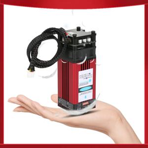 40W 레이저 모듈 450nm 조각 레이저 헤드 고정 초점 거리 고정밀 조각 기계용 플라스틱 아크릴