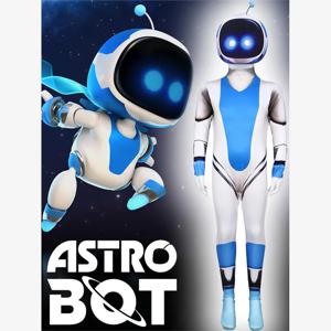 Astro Bot  코스프레 의상 우주 로봇 롤플레잉 올인원 슈트 할로윈 공연 의상 여성 전통 의상