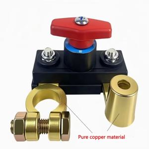 자동차 배터리 차단 스위치 자동 회로 차단기 누출 방지 스위치 차량용 12V/24V ﻿