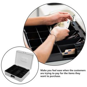 비밀번호 현금 상자 성인용 고강도 금속 돈 보관함 대용량 안전 잠금 철제 저금통 우아한 디자인 휴대용