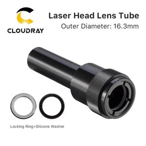 Cloudray 알루미늄 L 시리즈 D20 F63.5mm 렌즈 튜브 이산화탄소 레이저 절단 조각 기계