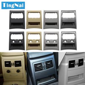 BMW 3 시리즈 E90 E91 2005-2012 용 업그레이드 된 후면 에어컨 AC 벤트 그릴 외부 프레임 재떨이 커버 트림 교체