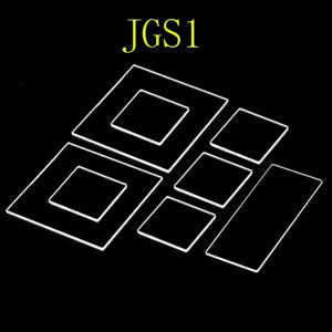 석영 유리 시트 JGS1 고온 저항, 산 및 알칼리 저항, 초박형, 사각형 또는 원형 유리 시트
