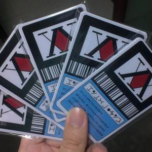 헌터 x 헌터 라이센스 카드 GING FREECSS 코스프레 일본 애니메이션 Hisoka Kurapika Killua Zoldyck PVC 카드 컬렉션 의상 소품